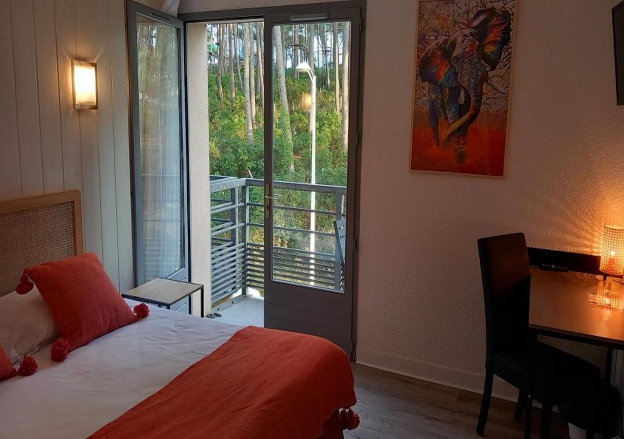 Les Jardins De L'Ocean - Climatise Hotel Biscarrosse-Plage Bagian luar foto